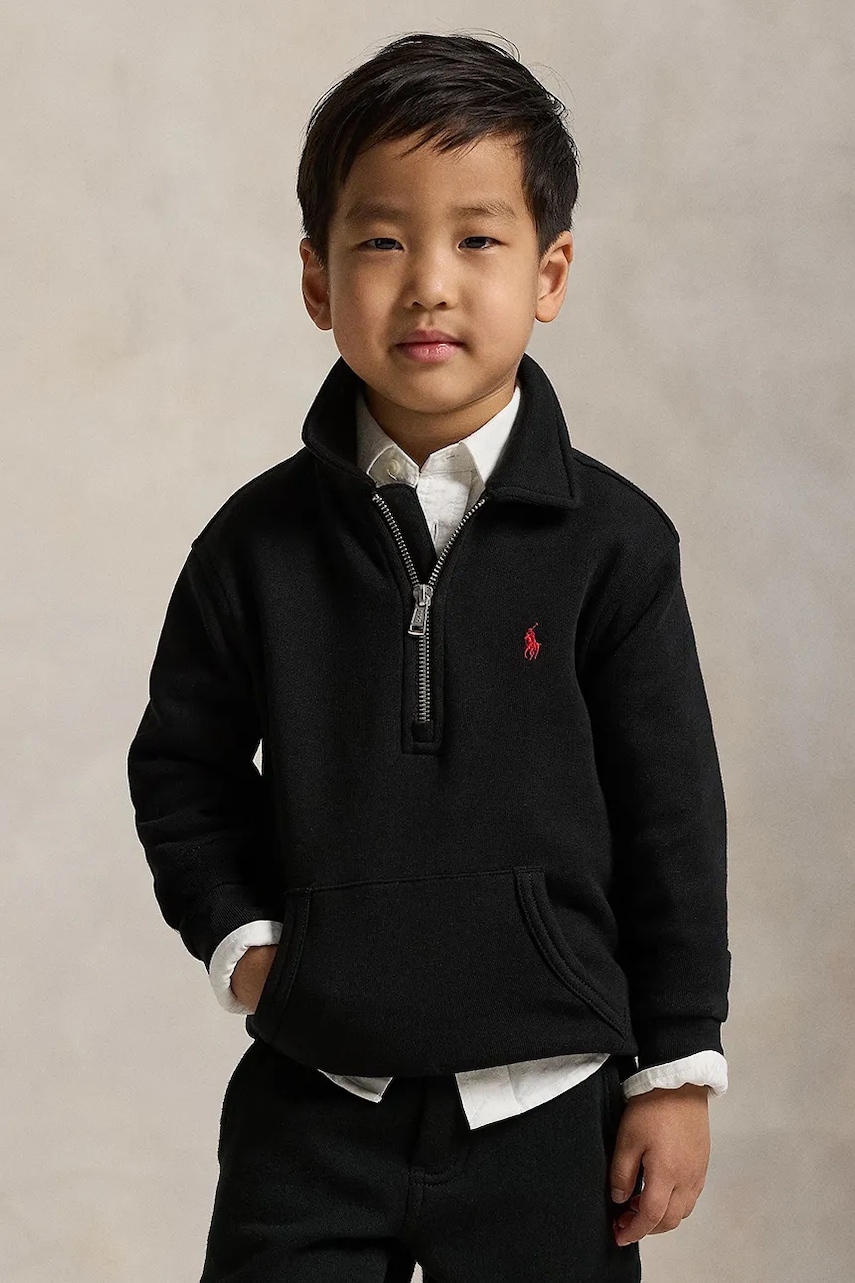 Polo Ralph Lauren hanorac pentru copii cu bumbac 1 Polo Ralph Lauren hanorac pentru copii cu bumbac