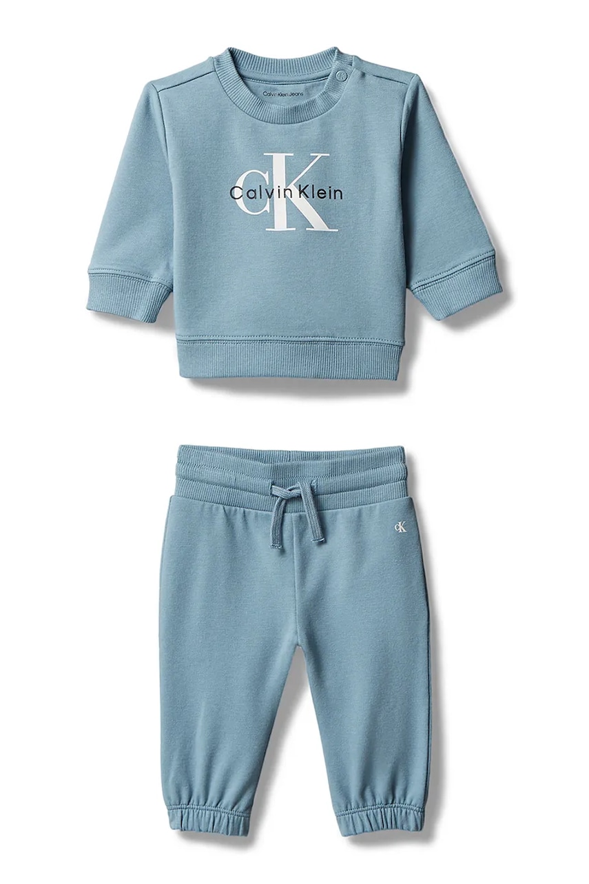 Calvin Klein Jeans compleu de trening pentru copii cu bumbac 1 Calvin Klein Jeans compleu de trening pentru copii cu bumbac