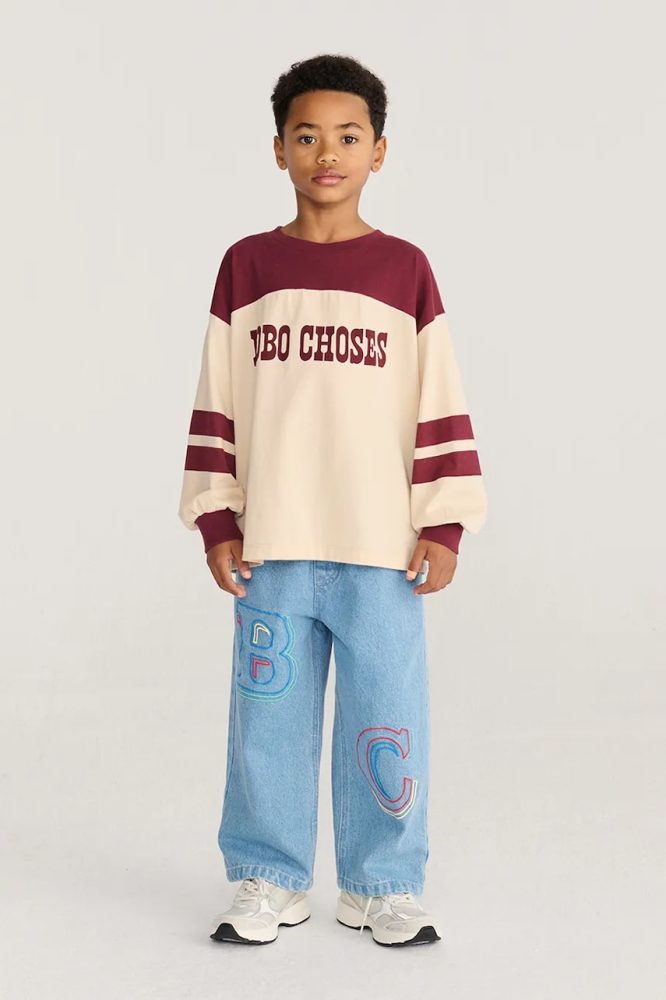 Bobo Choses blugi loose pentru copii 1 Bobo Choses blugi loose pentru copii