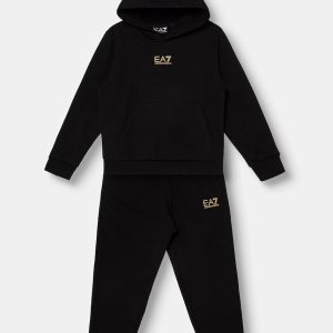 EA7 Emporio Armani compleu de trening pentru copii cu bumbac