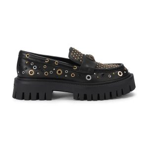 Kurt Geiger London  mocasini pentru femei din piele Studded Chunky Loafer