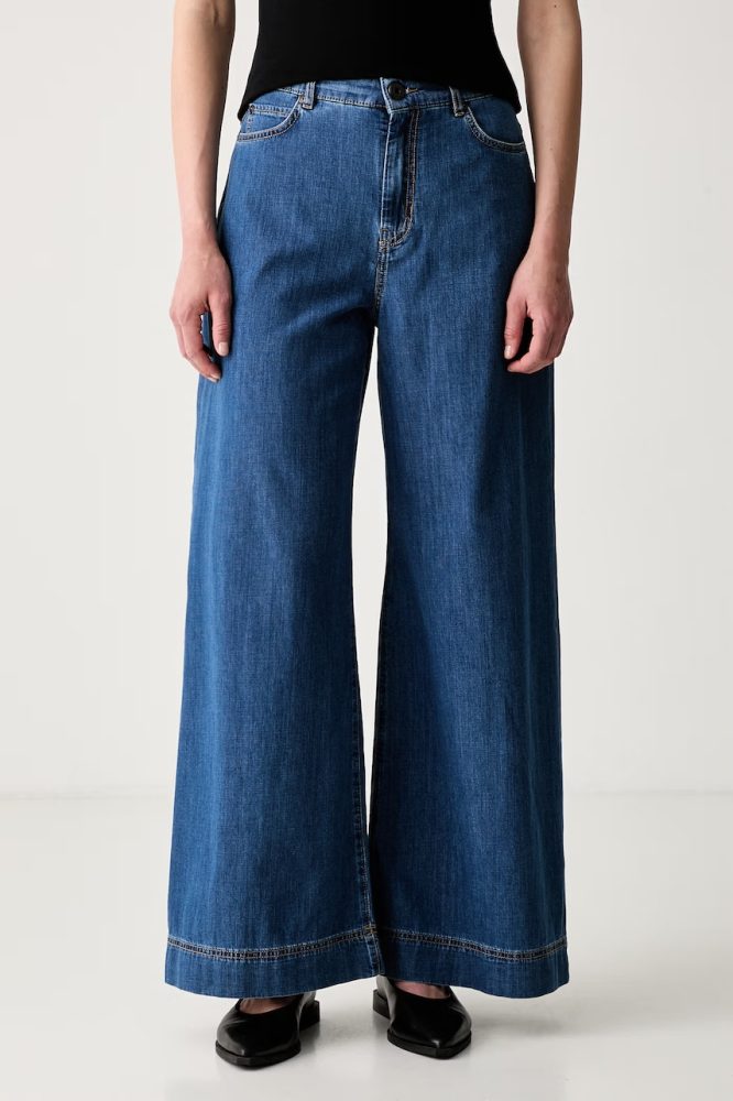 Weekend Max Mara blugi wide leg pentru femei WKDVEGA 1 Weekend Max Mara blugi wide leg pentru femei WKDVEGA
